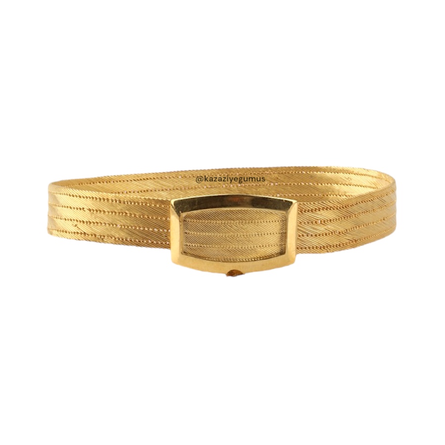 5 Row Klasik Trabzon Hasırı Silver Bangle
