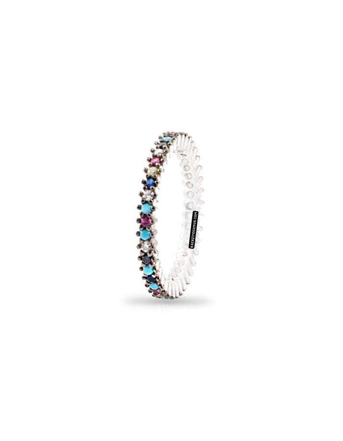 Mixs Women's Silver Ring