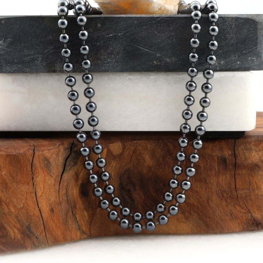 Ball Chain Silver Necklace
