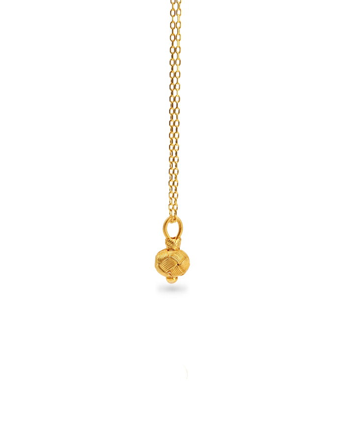 1000 K Mini Silver Necklace