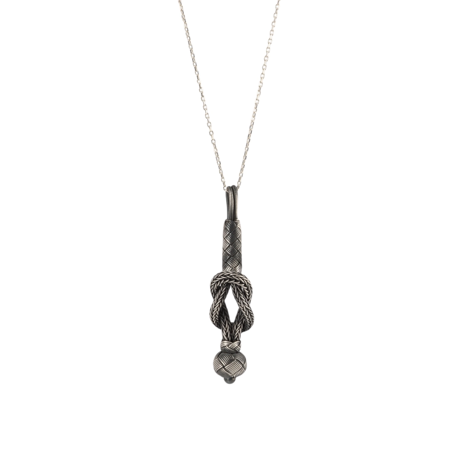 Gemici Oxidized Silver Women's Necklace