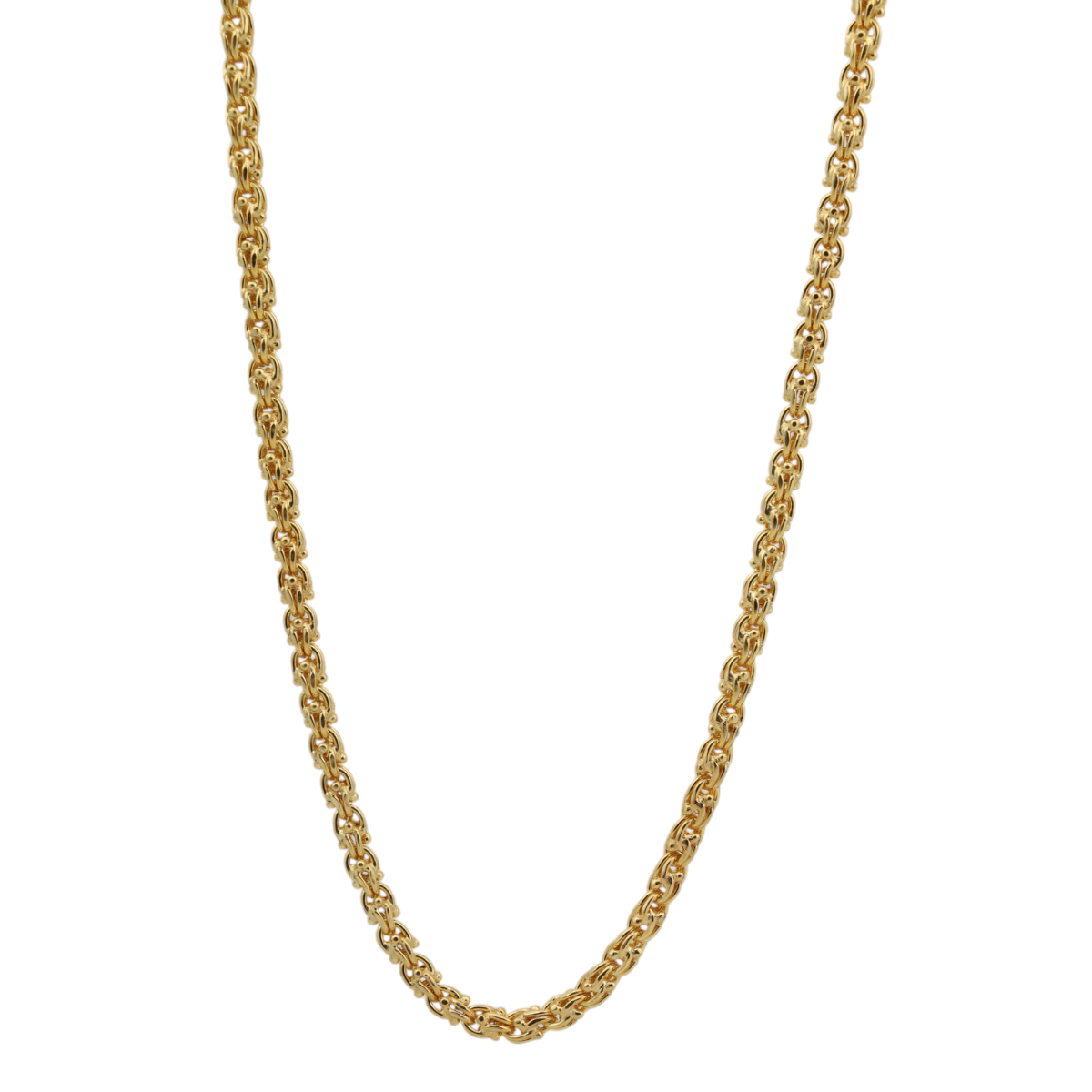 925 Sterling Silver Womens Albanian Chain Necklace