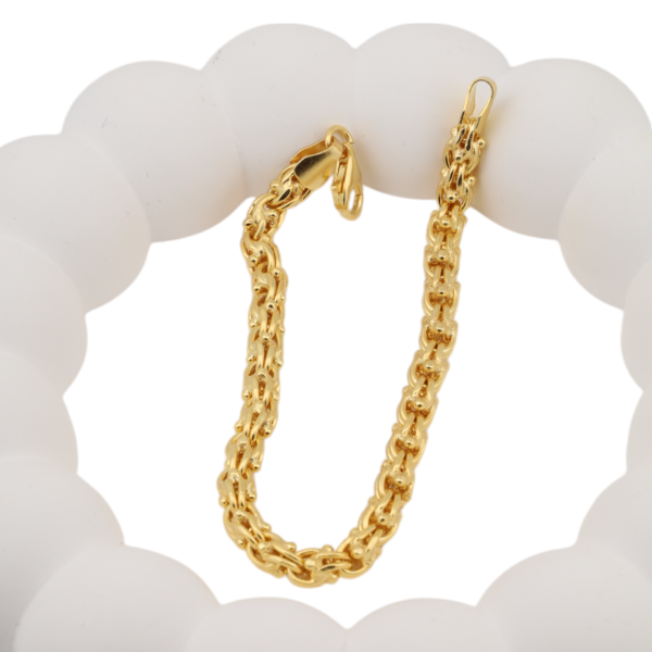 925 Sterling Silver Women’s Albanian Chain Bracelet
