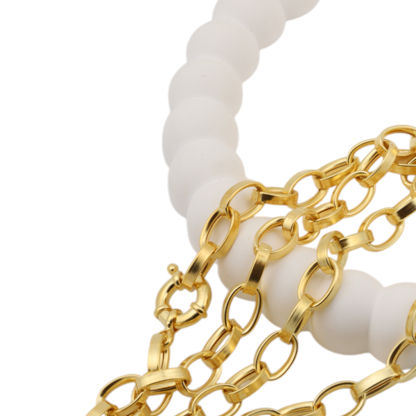 22 carat Gold Plated Lady Silver Women’s Necklace