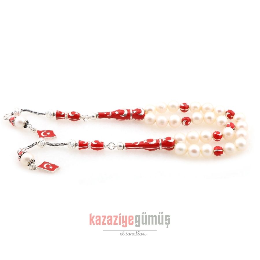 Zaza Moon Star Pearl Rosary