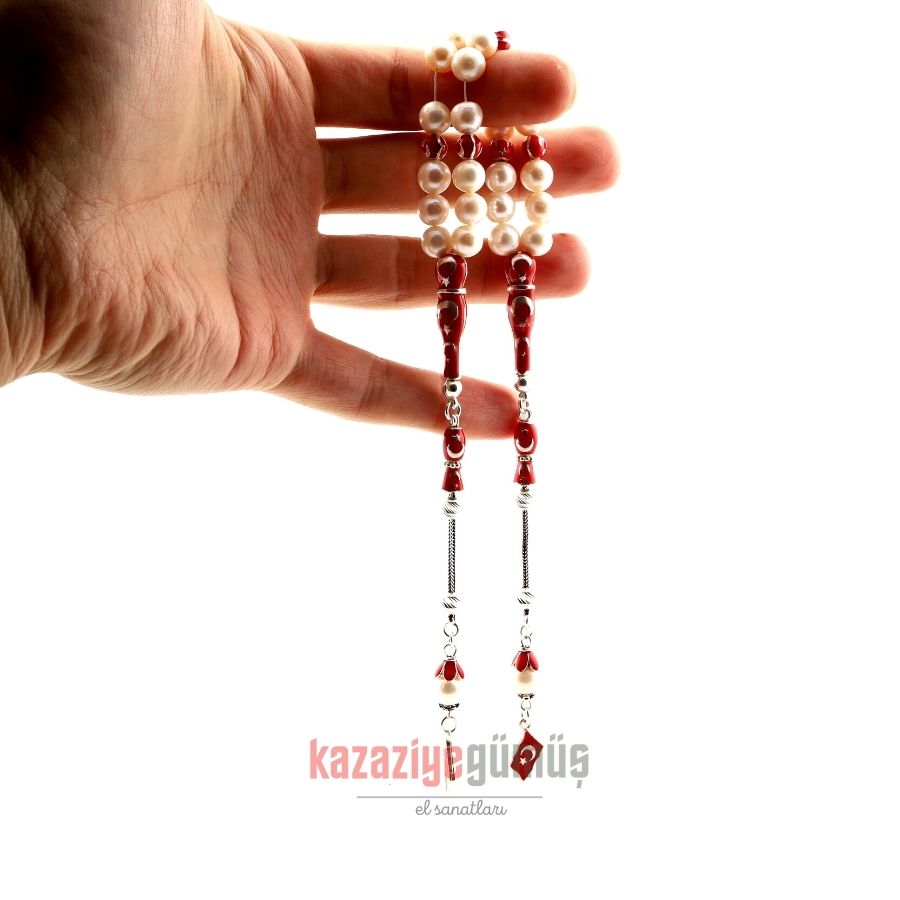 Zaza Moon Star Pearl Rosary