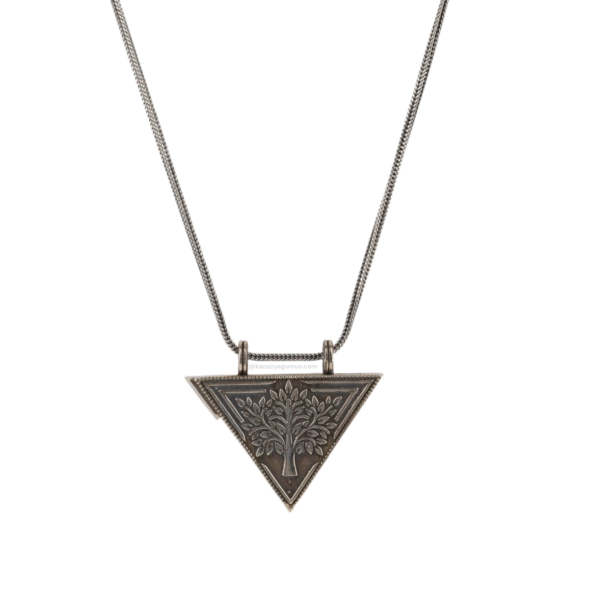 925 Sterling Silver Star and Crescent Necklace