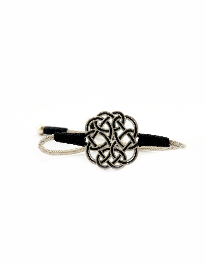 1000 Ayar Beyaz Şems Kazaziye Bileklik