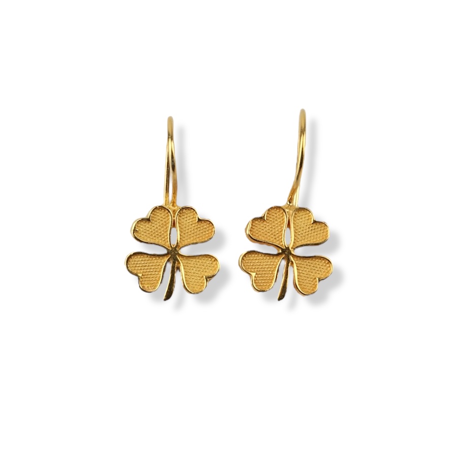 925 Sterling Silver Clover Women’s Earrings