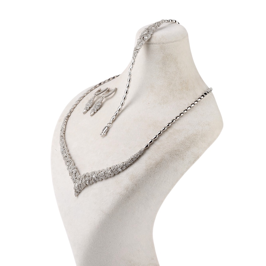 925 Sterling Silver Ivy Waterway Set