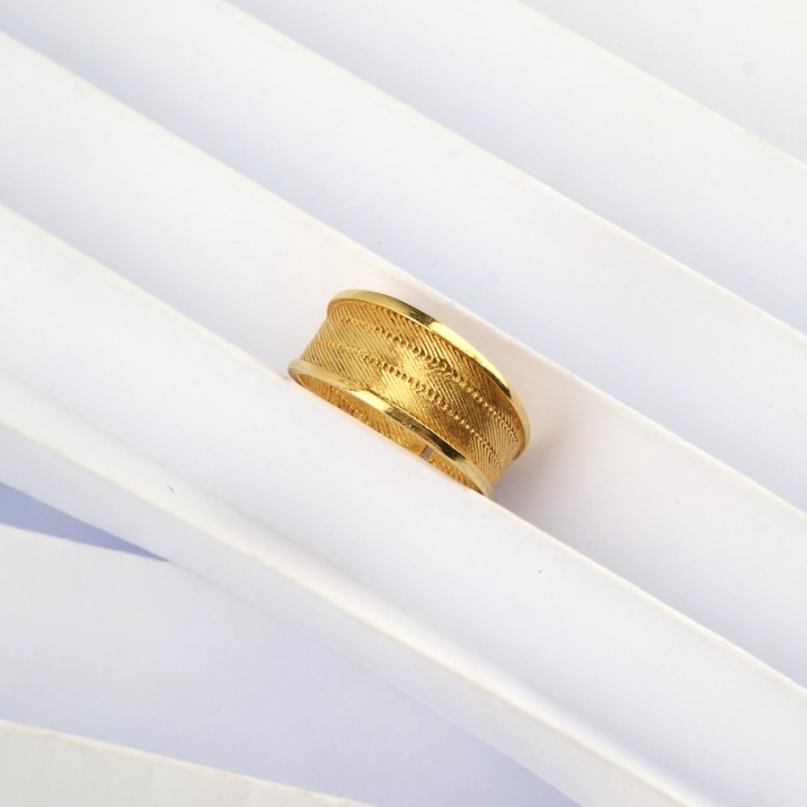925 K Trabzon Hasırı Silver Ring