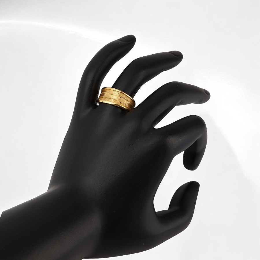 925 Sterling Trabzon Straw Silver Ring