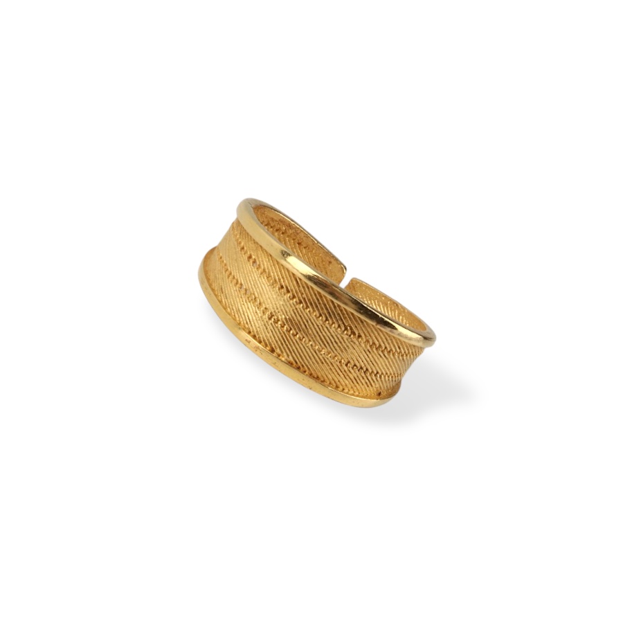 925 Sterling Trabzon Straw Silver Ring