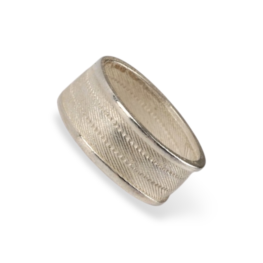 925 Sterling Trabzon Straw Silver Ring