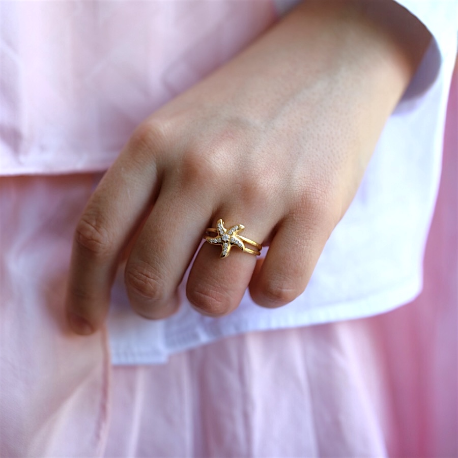 925 Sterling Trabzon Straw Silver Ring