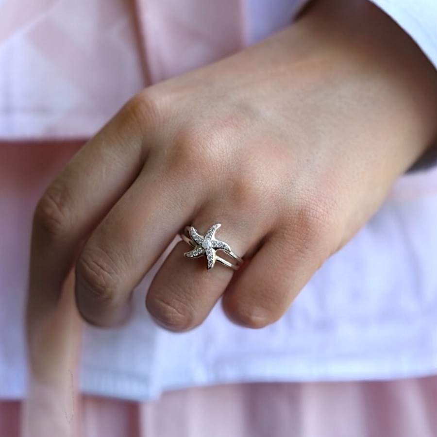 925 Sterling Trabzon Straw Silver Ring