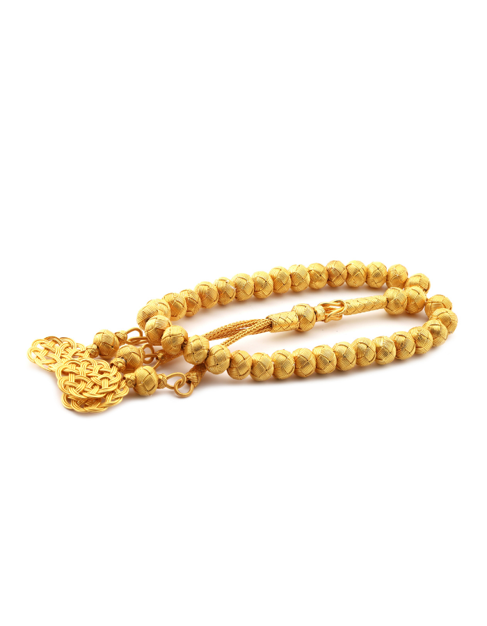 Kazaziye Silver Rosary Gold Plated