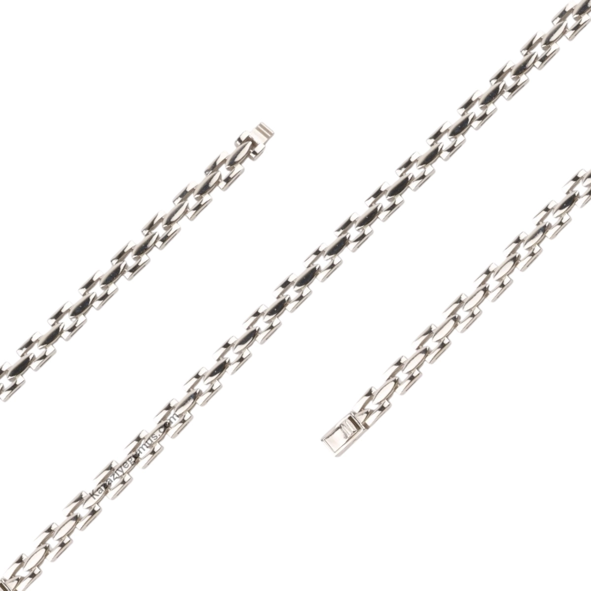 925 Sterling Silver Boucle Model Imported Bracelet