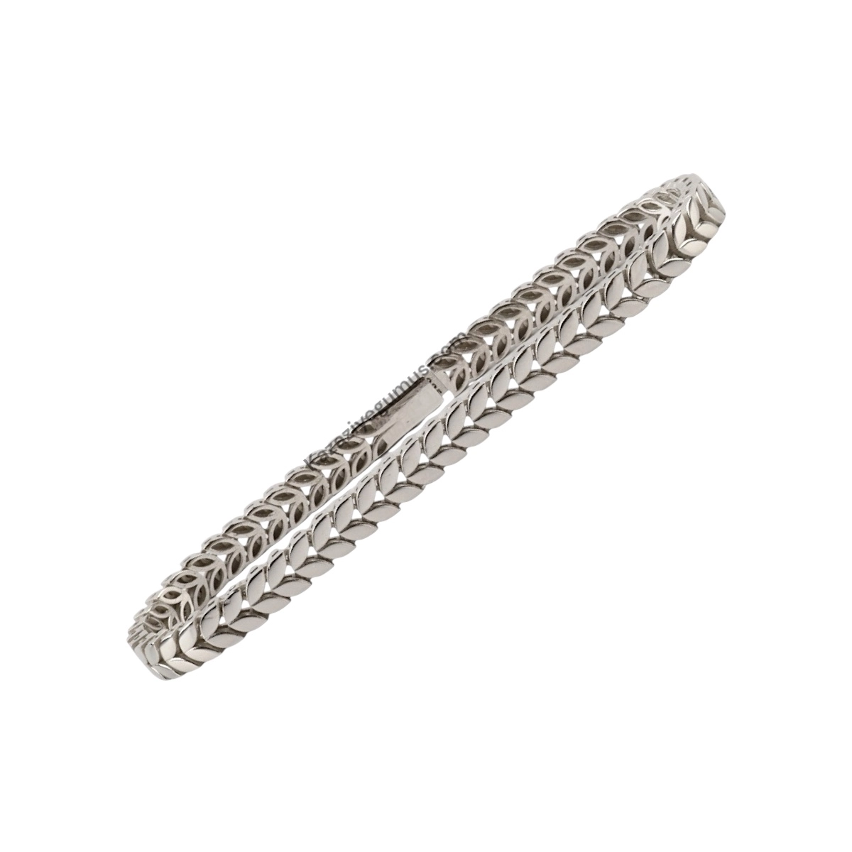 925 Sterling Wheat Model Imported Silver Bracelet