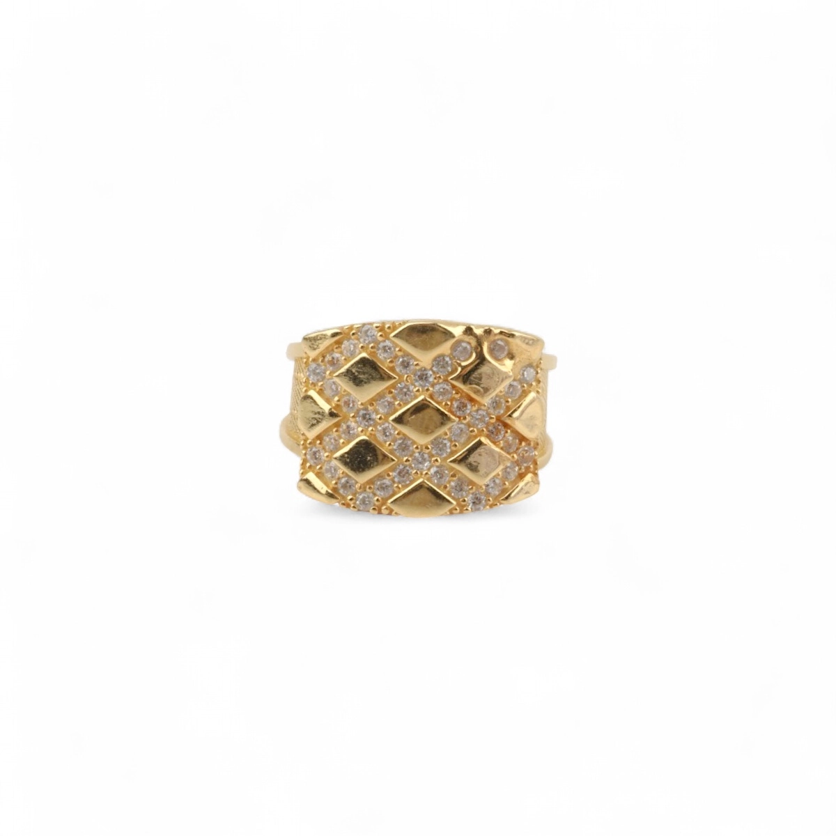 925 Sterling Trabzon Straw Silver Ring