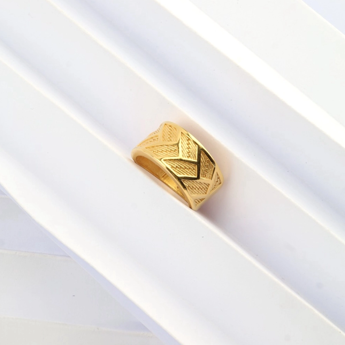 925 K Woven Trabzon Hasırı Silver Ring