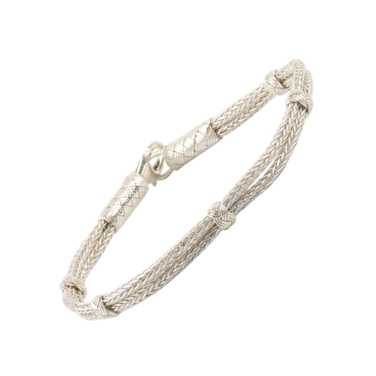 1000 Carat Kazaziye Silver Bracelet with Cicirik