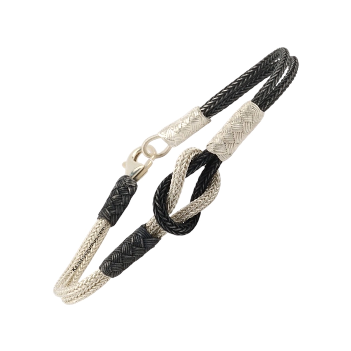 1000 Carat Sailor’s Knot Silver Bracelet