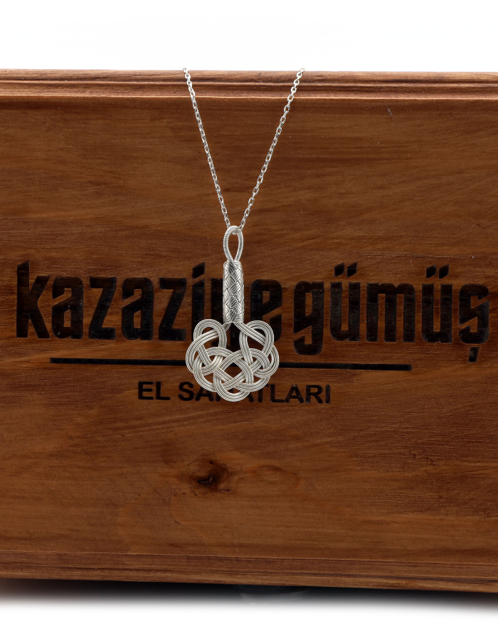 White Kazaziye Necklace