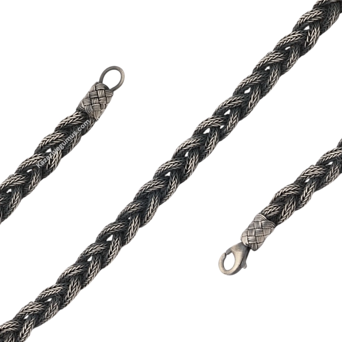 1000 Carat Unisex Wrap Knitted Kazaziye Bracelet