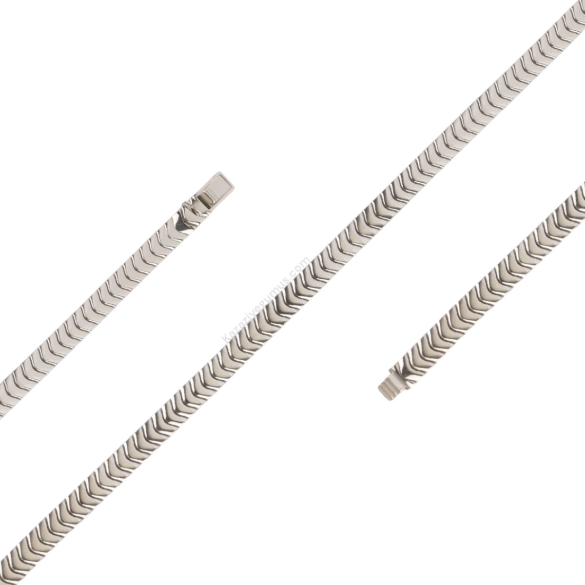 925 Sterling V Model Imported Silver Bracelet