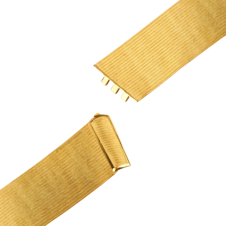 21 Row Trabzon Wicker Silver Bracelet