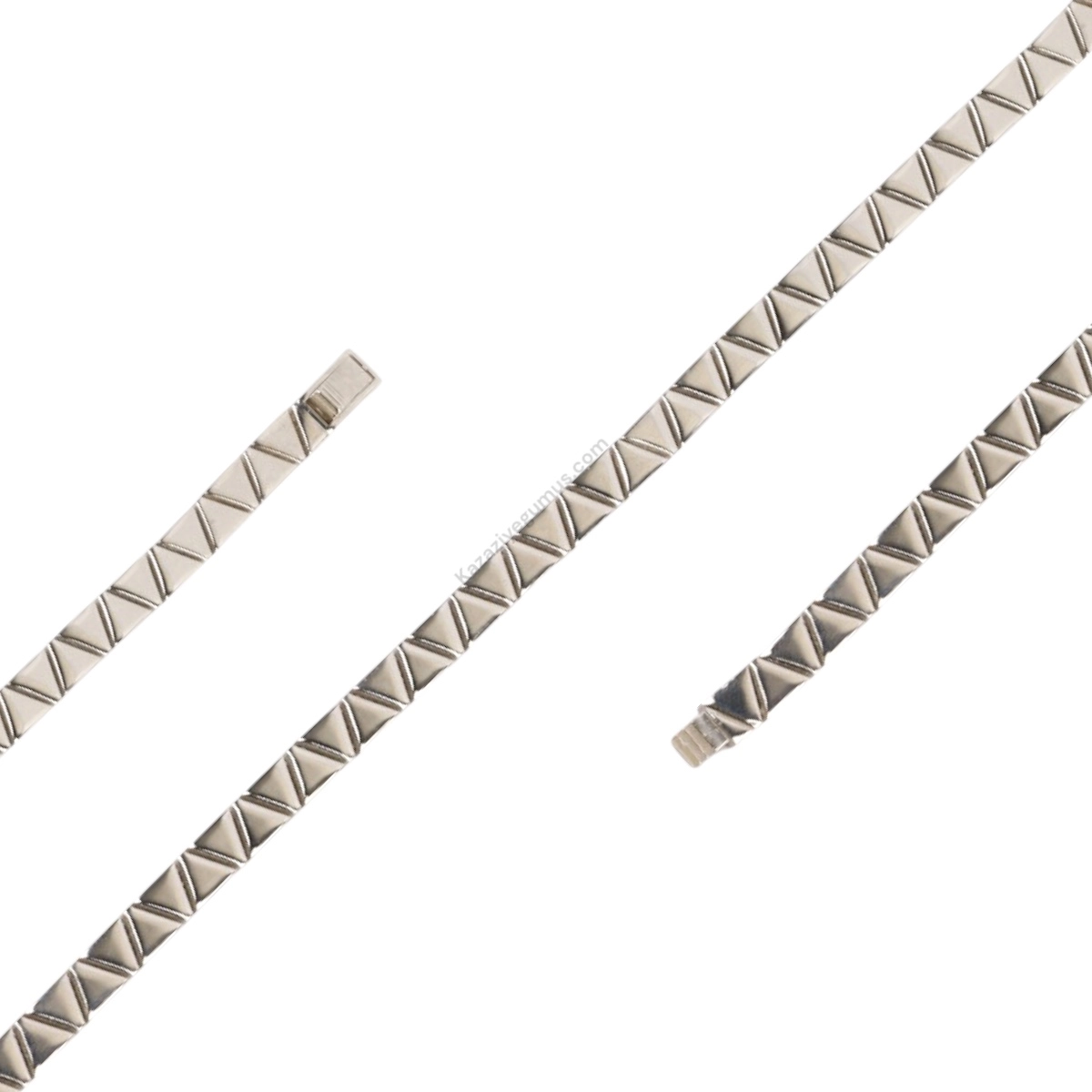 925 Sterling Triangle Imported Silver Bracelet