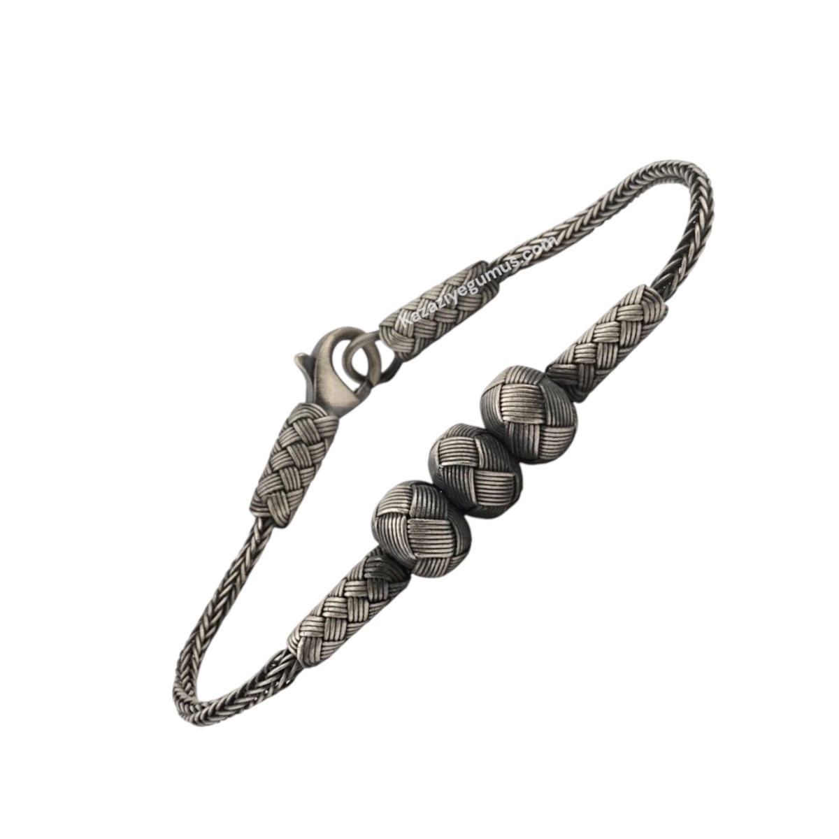 1000 Ayar Kazaziye Üç Toplu Bileklik