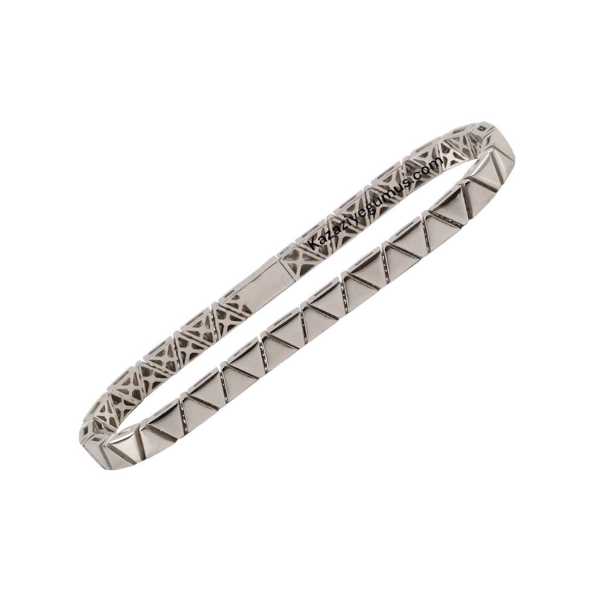 925 Sterling Triangle Imported Silver Bracelet