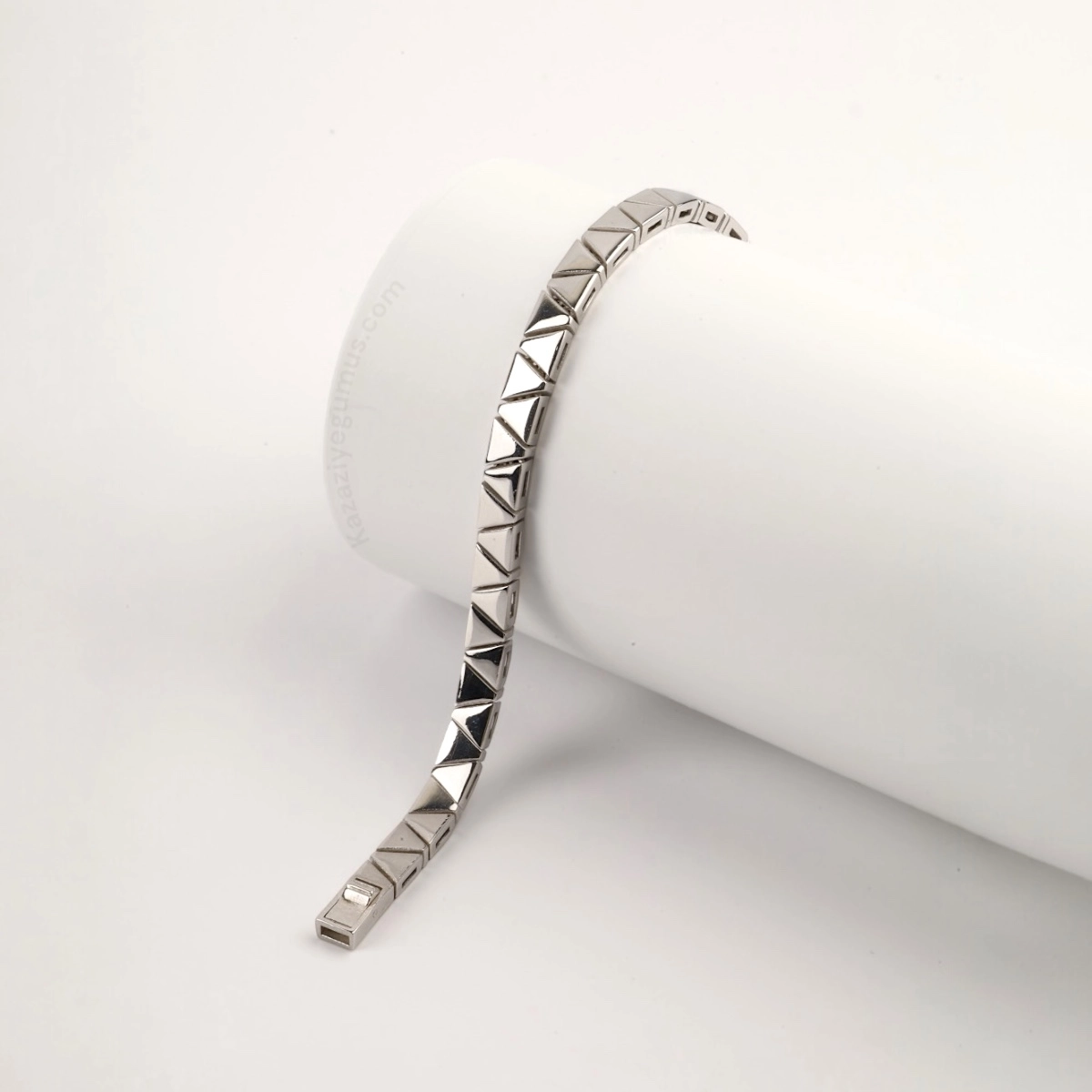 925 Sterling Triangle Imported Silver Bracelet