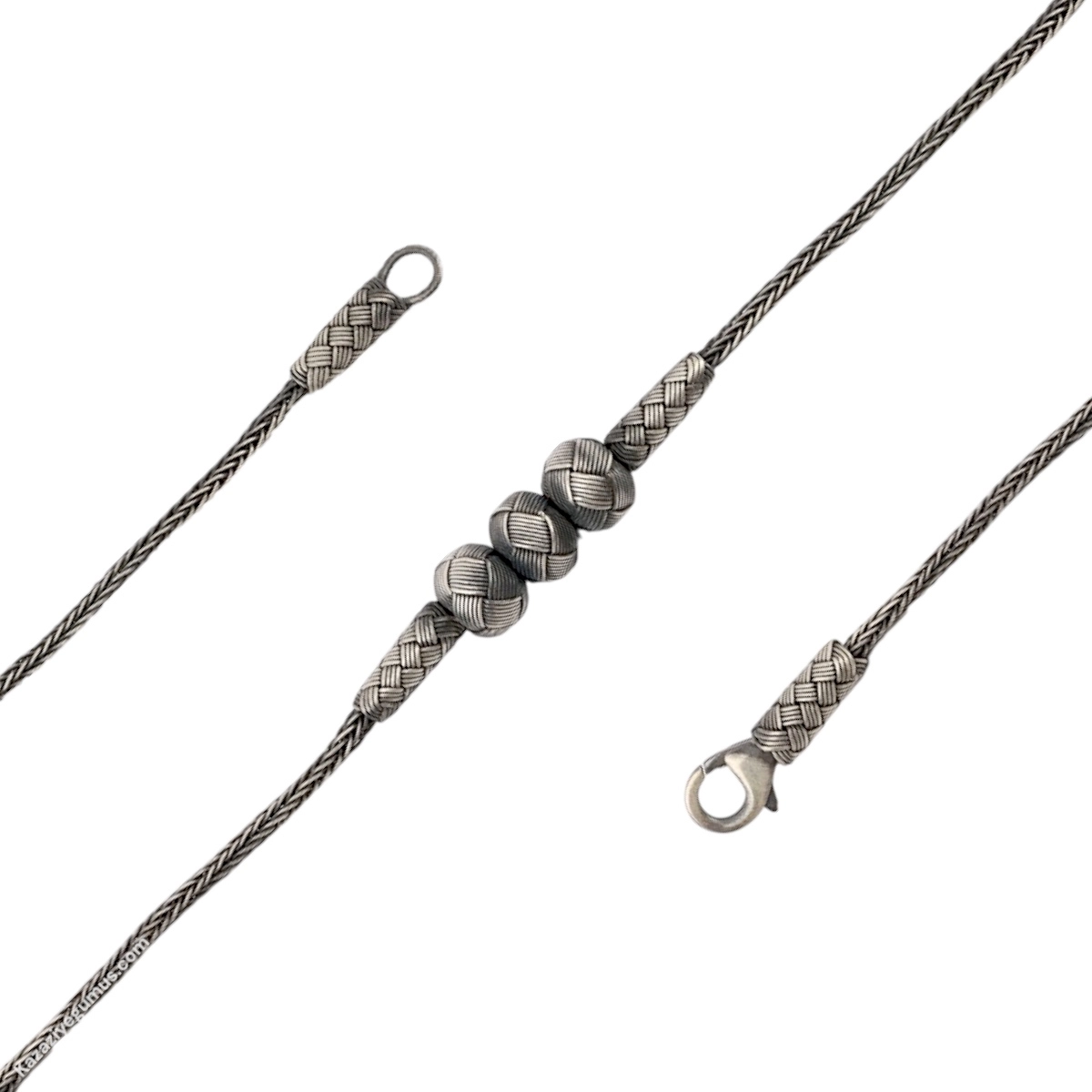 1000 Ayar Kazaziye Üç Toplu Bileklik