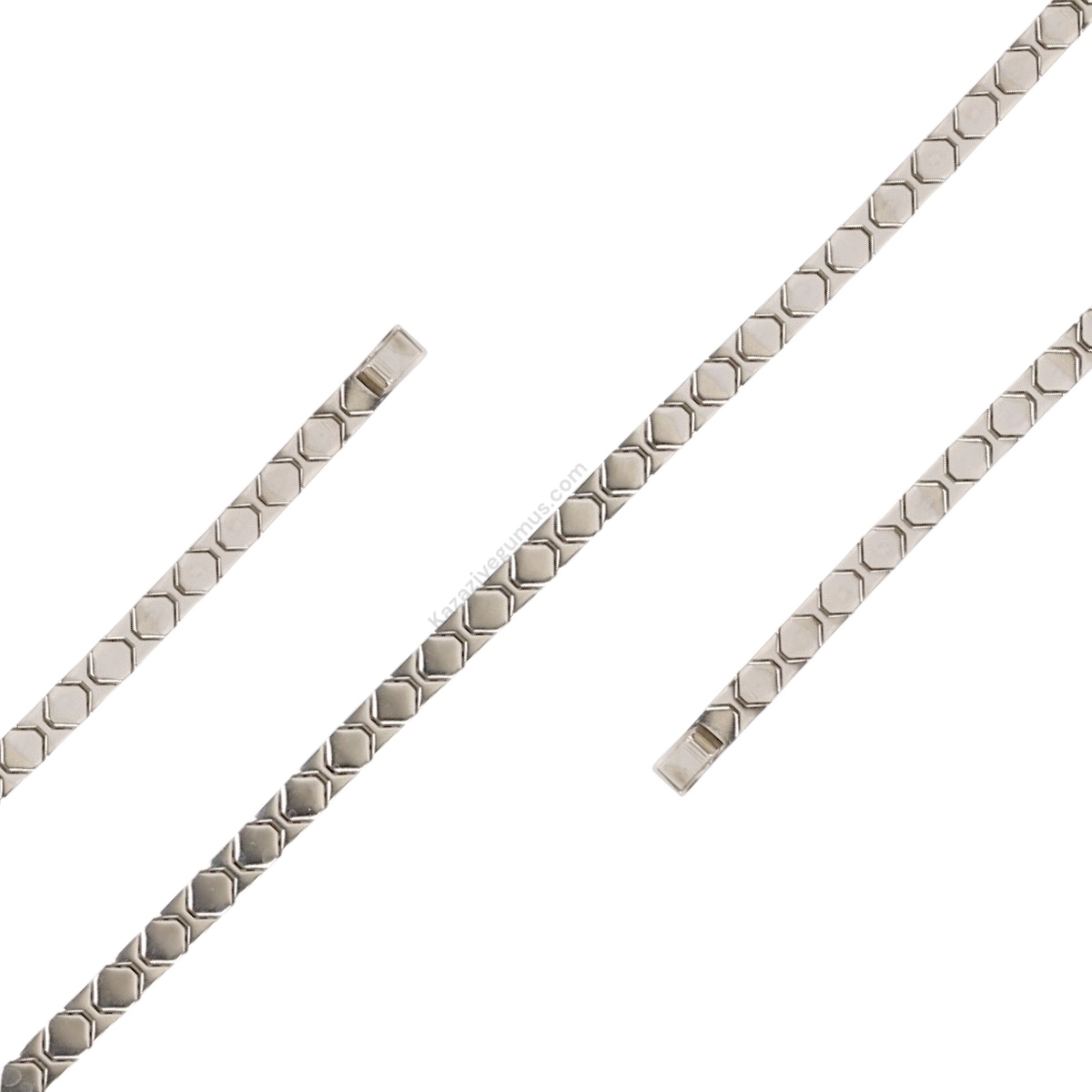 925 Sterling Octagonal Imported Silver Bracelet