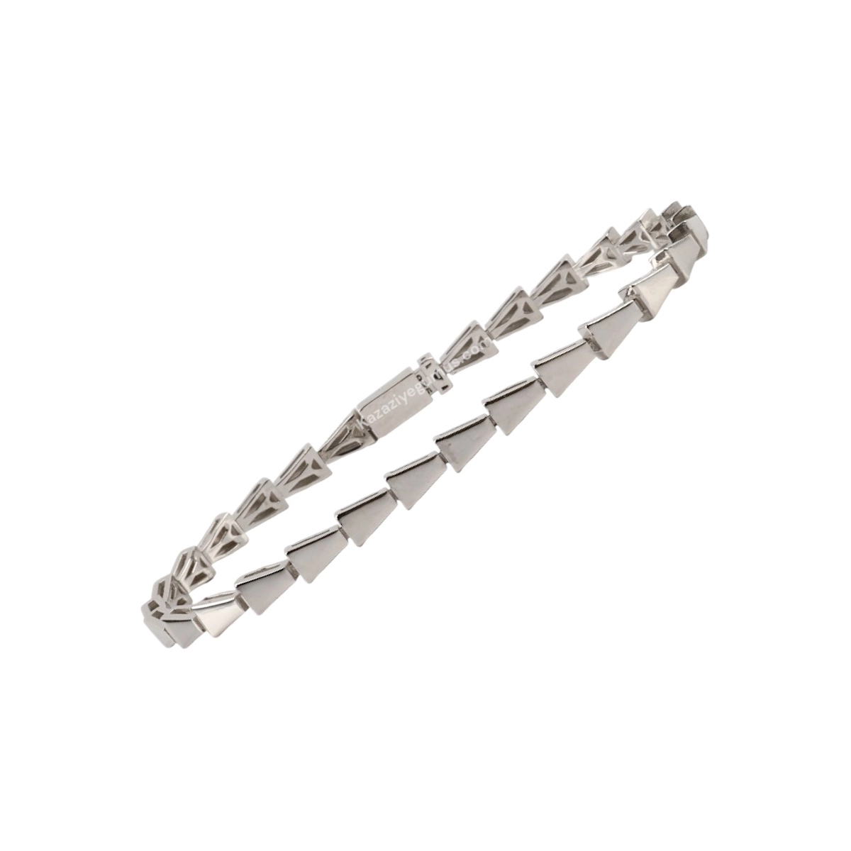 925 Sterling Triangle Imported Silver Bracelet