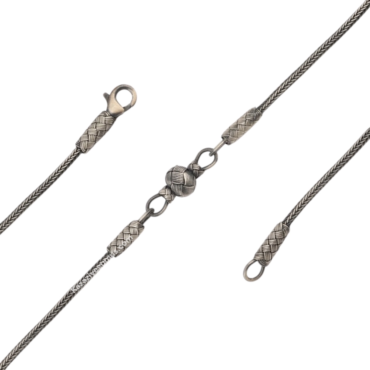 1000 Carat Kazaziye One-Piece Oxidized Bracelet