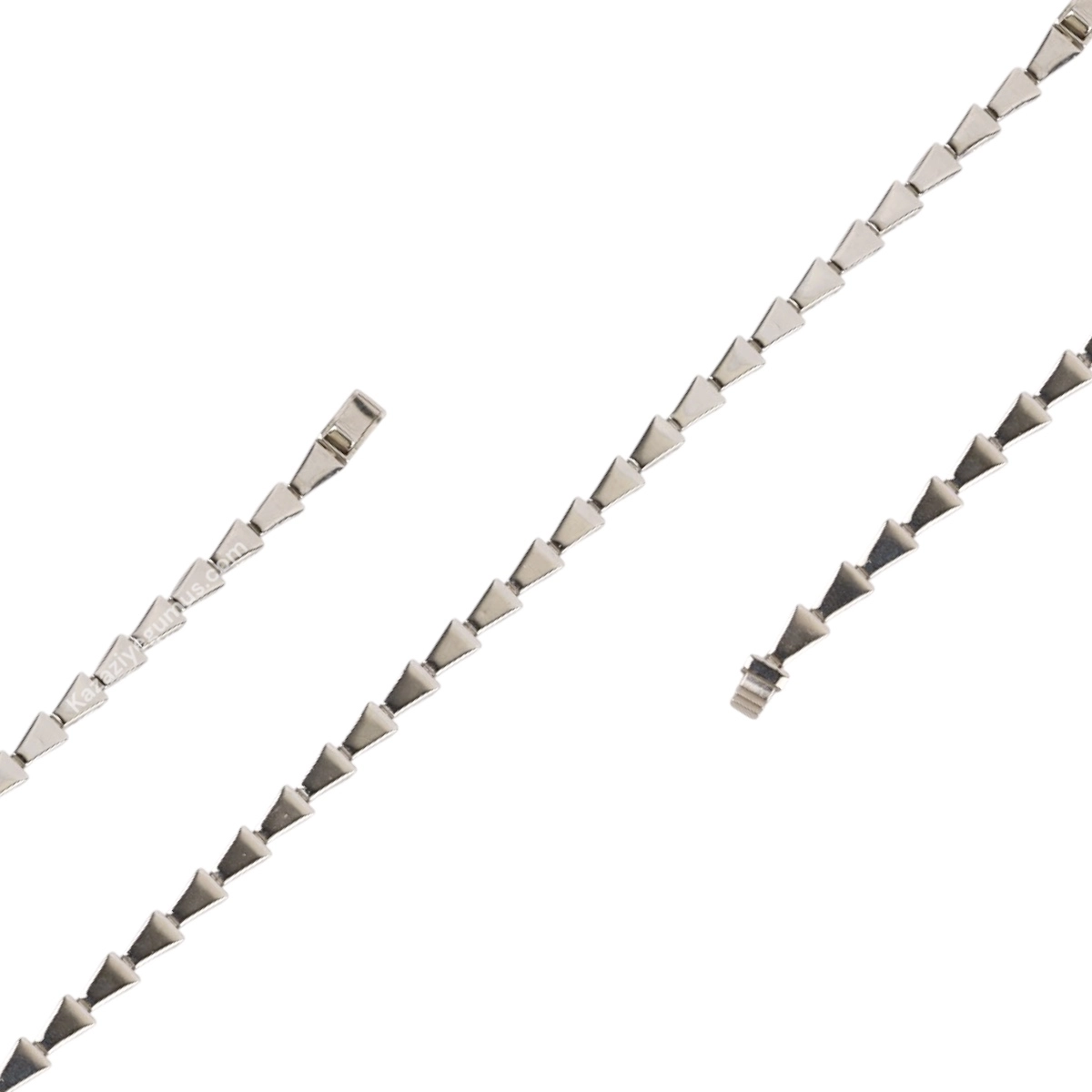925 Sterling Triangle Imported Silver Bracelet