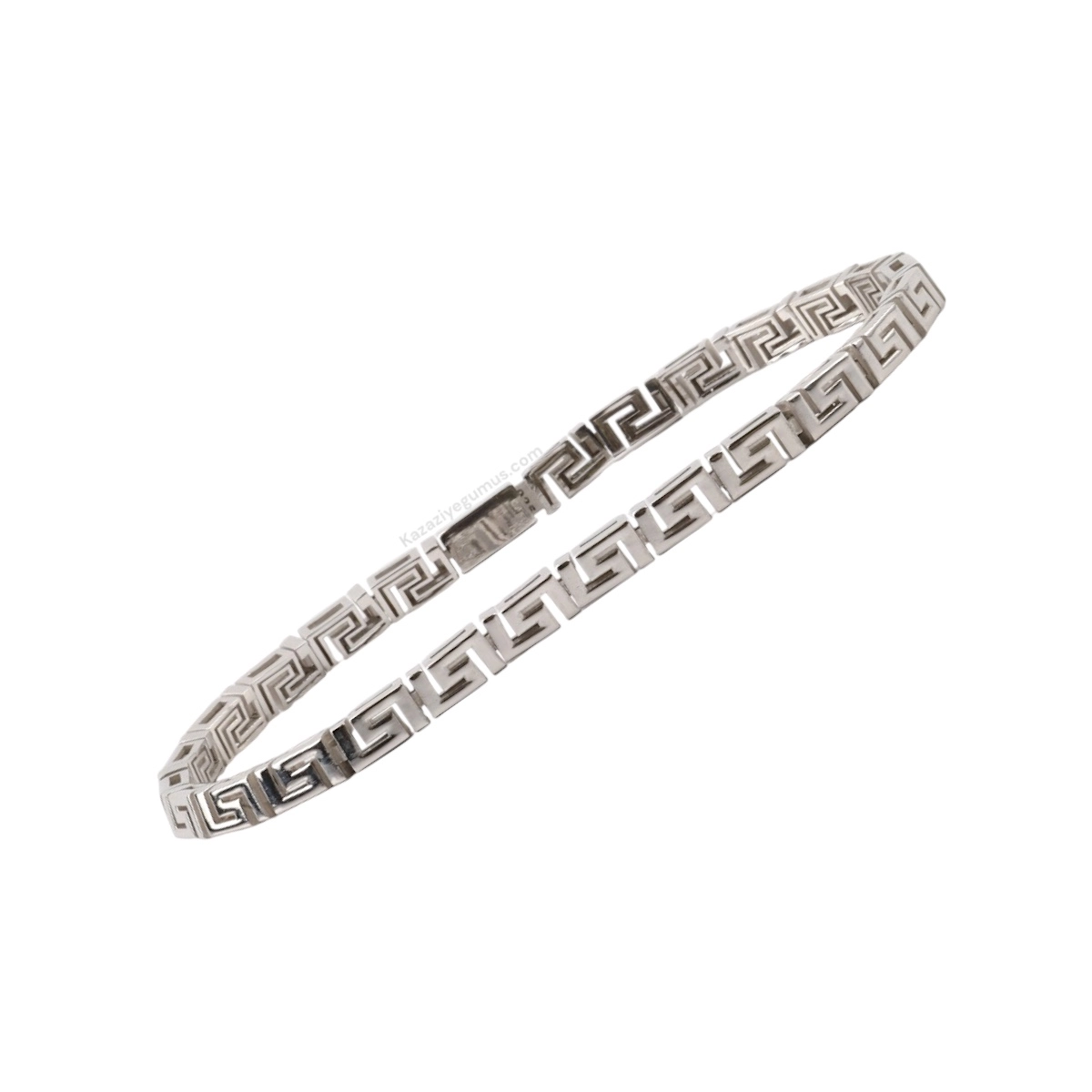 925 Sterling Labyrinth Imported Silver Bracelet