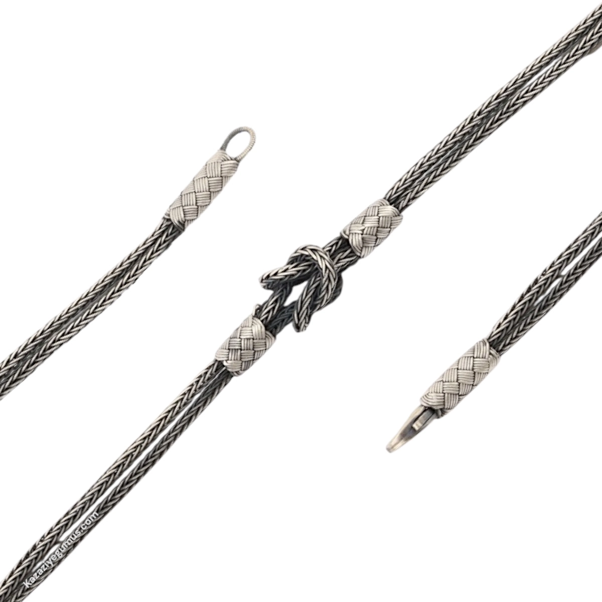 Sailor Knot Kazaziye Silver Bracelet