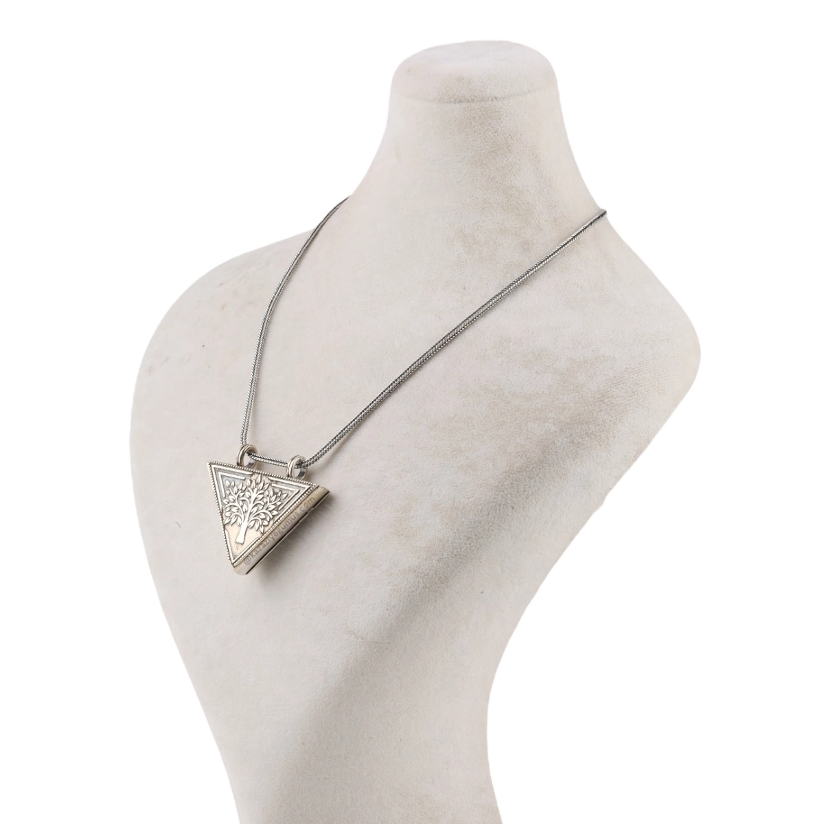 925 Sterling Silver Star and Crescent Necklace