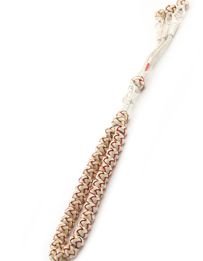 Kazaziye Silver Rosary White