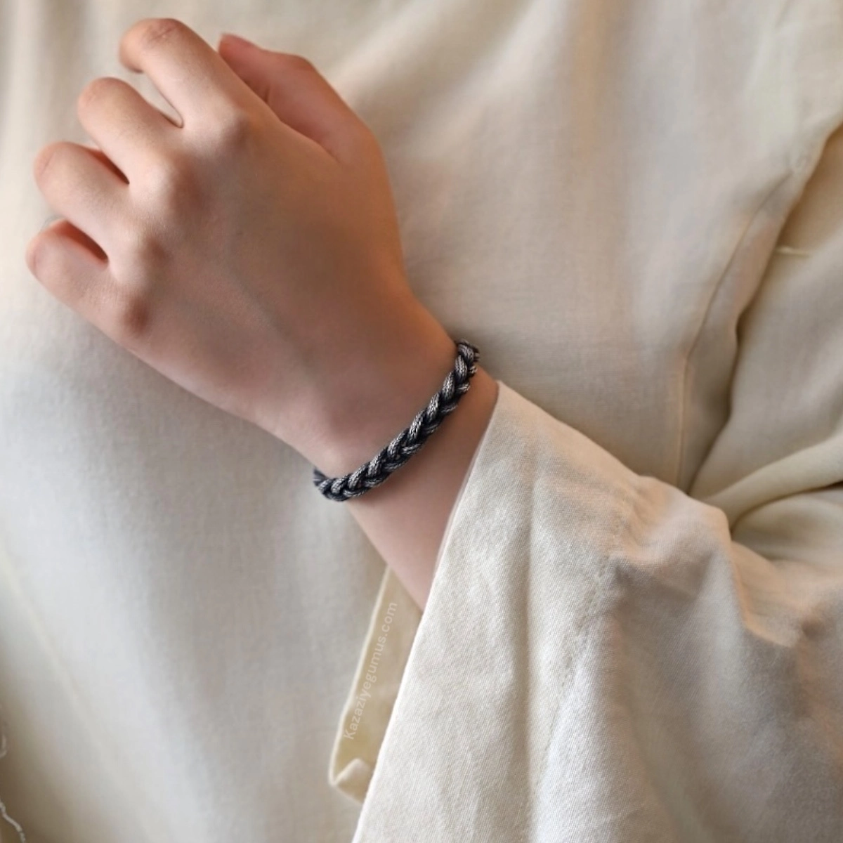 1000 Carat Unisex Wrap Knitted Kazaziye Bracelet