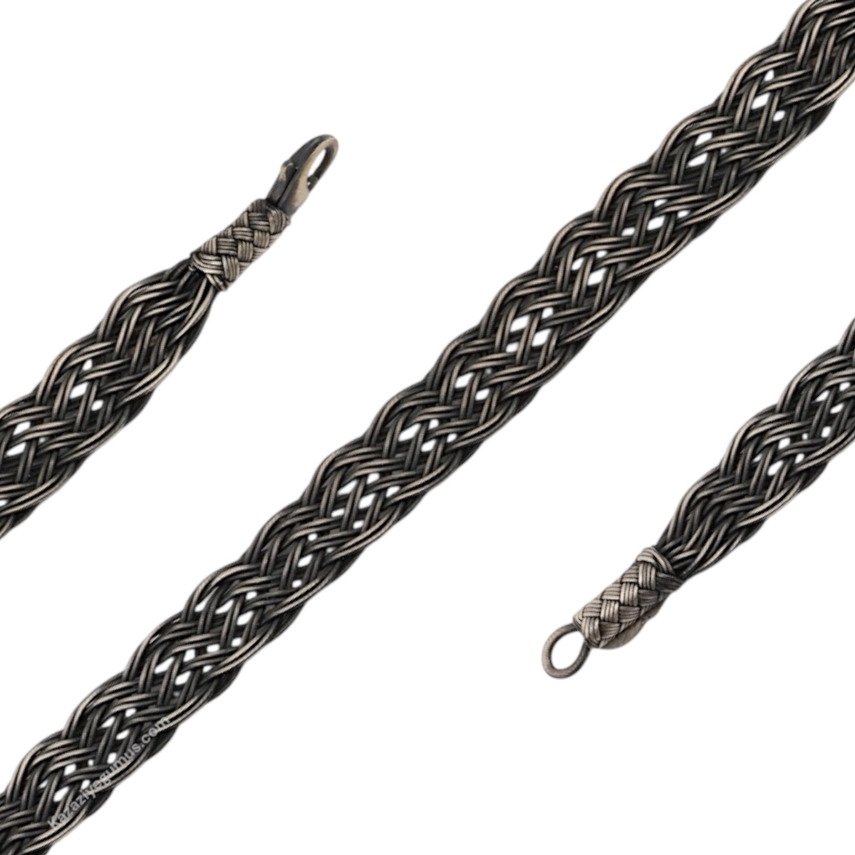 1000 Ayar Kazaziye Unisex Özel Seri Bileklik