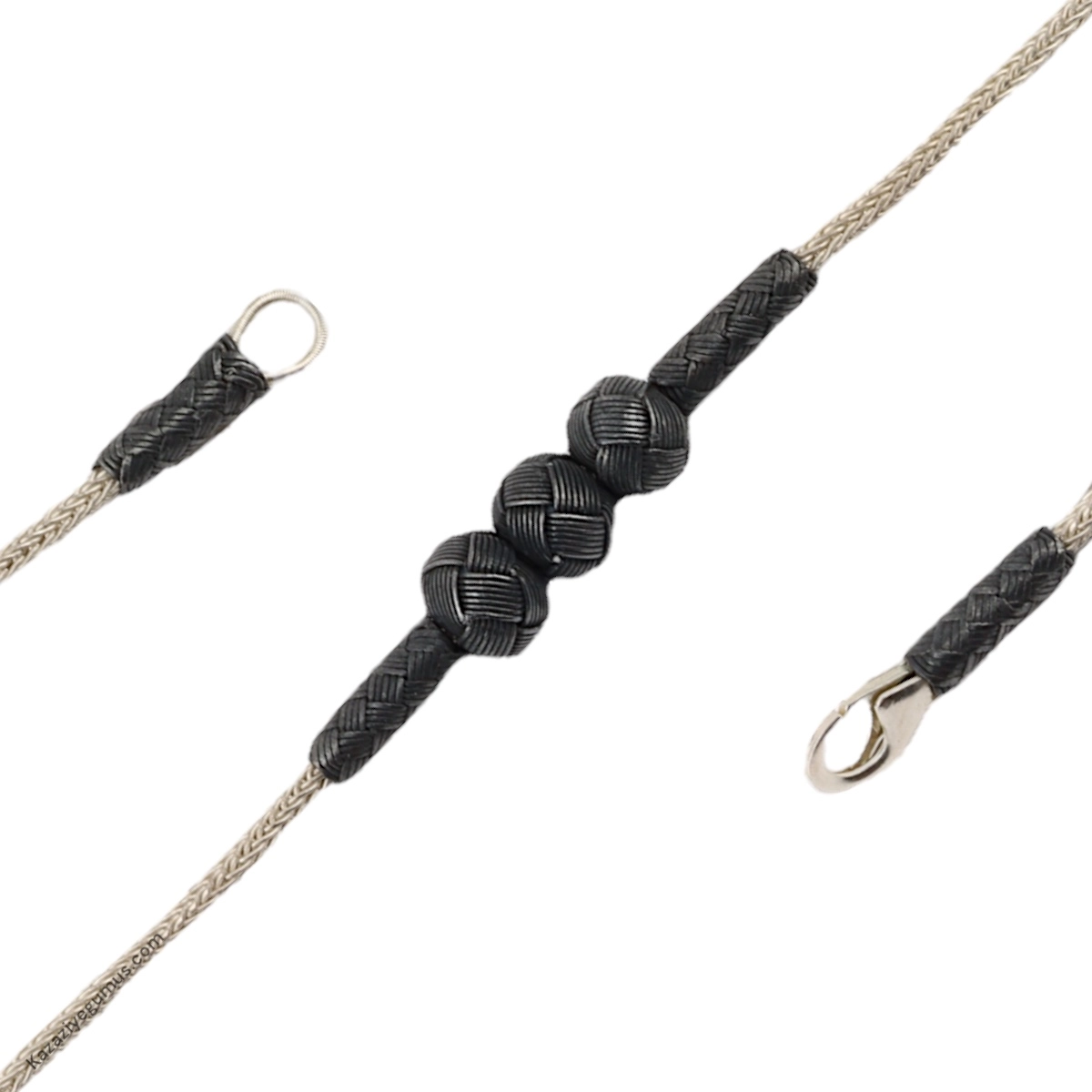 1000 Ayar Kazaziye Üç Toplu Bileklik