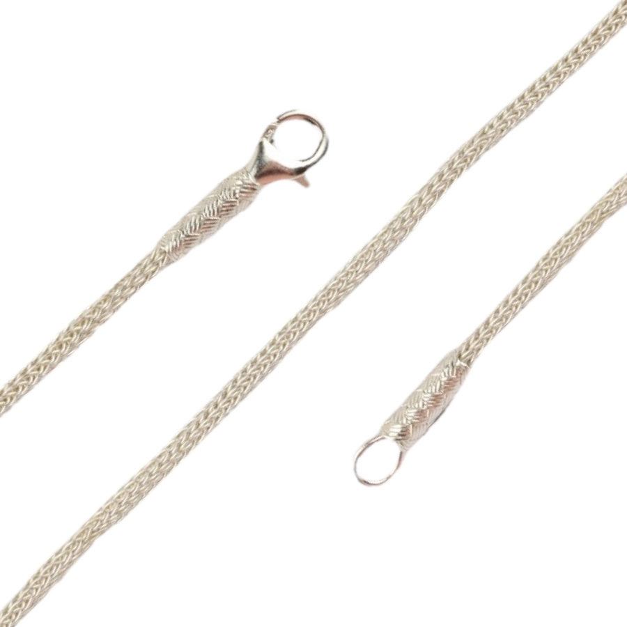 Kazaziye Silver Rope Bracelet