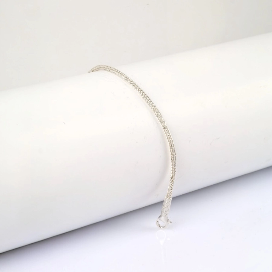 Kazaziye Silver Rope Bracelet