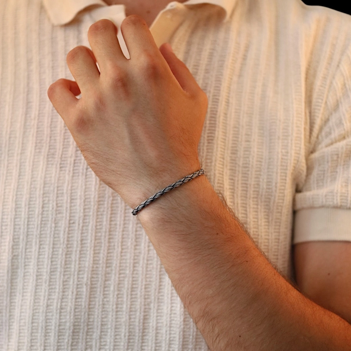 Kazaziye Unisex Silver Bracelet